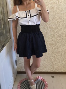 「韓国スタイル」｜「アイテム（パンプス）」を使った、Reinaさん（レディース・157cm）の秋コーディネート