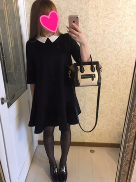 「エルメス」｜「アイテム（ワンピース/ドレス）」を使った、Reinaさん（レディース・157cm）の秋コーディネート