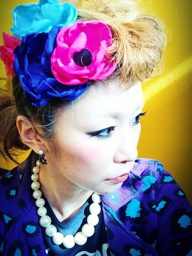 「ヘアアクセ」｜「アイテム（ジャケット/アウター）」を使った、JURi♡さん（レディース・165cm）の春コーディネート