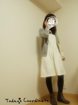 「チャイハネ（チャイハネ）のアイテム（トートバッグ）」を使った、きいろさん（レディース・155cm）の秋コーディネート