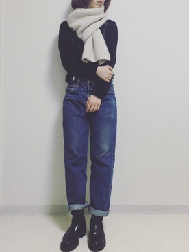 まいさん（レディース・160cm）の冬コーディネート