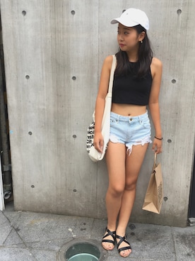 みんみんさん（レディース・156cm）の夏コーディネート