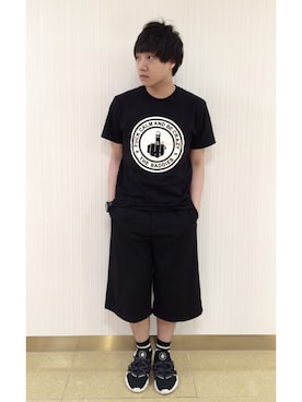 「:CHOCOOLATEのアイテム（パンツ）」を使った、SuperTurtleさん（メンズ・169cm）の夏コーディネート