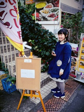 「ムー部」｜honami.さん（レディース・157cm）の冬コーディネート