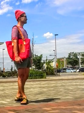 「FELCO（フェルコ）のアイテム（トップス）」を使った、SHINJILOW さん（メンズ・173cm）の夏コーディネート
