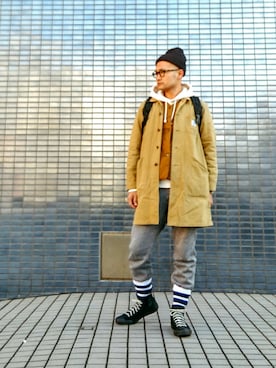 SHINJILOW さん（メンズ・173cm）の冬コーディネート