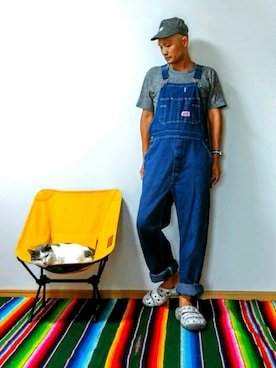 「ENTRY SG（エントリーエスジー）のアイテム」を使った、SHINJILOW さん（メンズ・173cm）の夏コーディネート