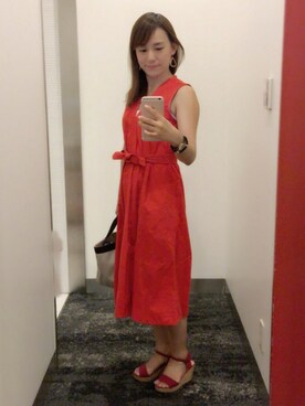 ワンピースを使った ルメールコラボ のレディース人気ファッションコーディネート Wear