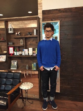 「スタンスミス」｜しん まことさん（メンズ・173cm）の春コーディネート