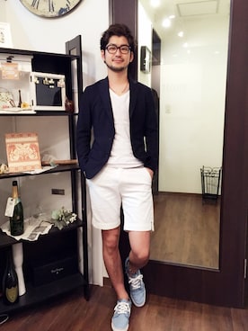 「EDITION（エディション）のアイテム」を使った、しん まことさん（メンズ・173cm）の春コーディネート