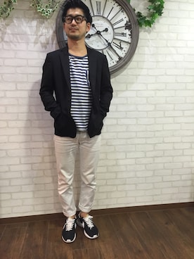 「EDITION（エディション）のアイテム」を使った、しん まことさん（メンズ・173cm）の冬コーディネート