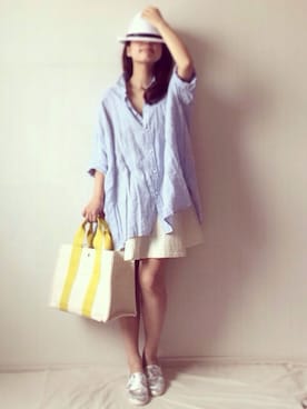 KoRoさん（レディース・157cm）の夏コーディネート