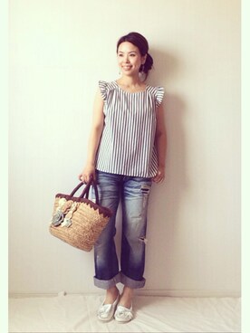 KoRoさん（レディース・157cm）の夏コーディネート