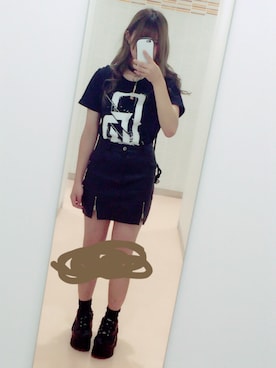 「バンT」｜「アイテム（アクセサリー）」を使った、M_xxxさん（レディース・156cm）の秋コーディネート