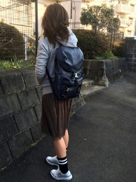  Rikaさん（レディース・161cm）の春コーディネート