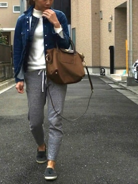  Rikaさん（レディース・161cm）の春コーディネート