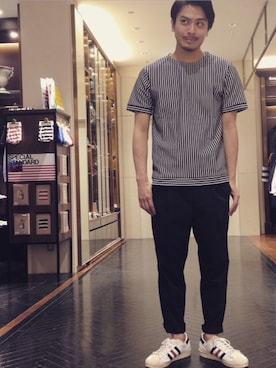 nano・universe 梅田 STAFFさん（メンズ・170cm）の夏コーディネート