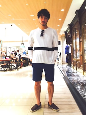 nano・universe 梅田 STAFFさん（メンズ・170cm）の夏コーディネート