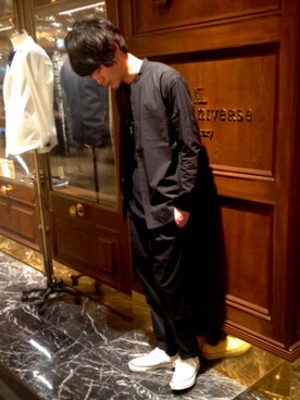 nano・universe 梅田 STAFFさん(メンズ・170cm)の夏コーディネート