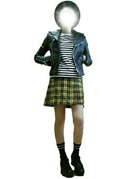 「agnes b.（アニエスベー）のアイテム（Tシャツ/カットソー、ホワイト系）」を使った、mmmさん（レディース・157cm）の春コーディネート