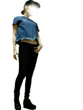 「rag & bone（ラグアンドボーン）のアイテム（パンツ、ブラック系）」を使った、mmmさん（レディース・157cm）の春コーディネート