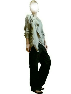 「collection PRIVEE?（コレクションプリヴェ）のアイテム（シューズ）」を使った、mmmさん（レディース・157cm）の春コーディネート