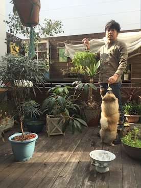 「ボタニカル」｜「アイテム（ブーツ）」を使った、Lenn0nさん（メンズ・170cm）の春コーディネート