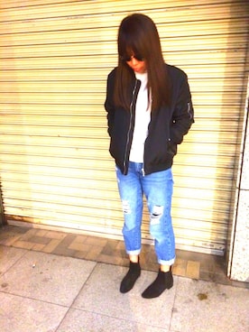 AyanoOoさん（レディース・165cm）の冬コーディネート