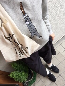 「スエット」｜AYUMIさん（レディース・165cm）の秋コーディネート