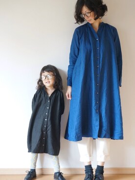 「pongee（ポンジー）のアイテム（パンツ）」を使った、pongeeさん（レディース・170cm）の秋コーディネート