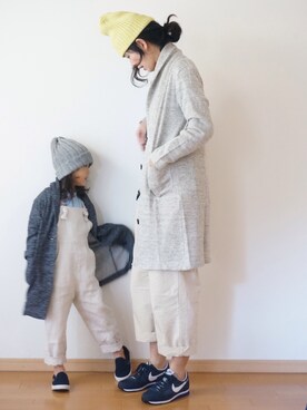 「pongee（ポンジー）のアイテム（ジャケット/アウター）」を使った、pongeeさん（キッズ・110cm）の春コーディネート