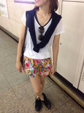 Namico使用「HASUNA（パールブレスレット）」的時尚穿搭