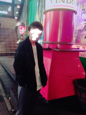 「NANO universe（ナノユニバース）のアイテム（その他トップス）」を使った、Wataruさん（メンズ・167cm）の秋コーディネート