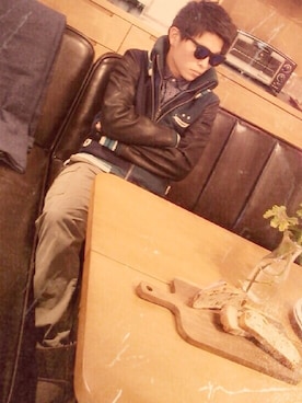 ぺちぺち。さん（メンズ・165cm）の春コーディネート