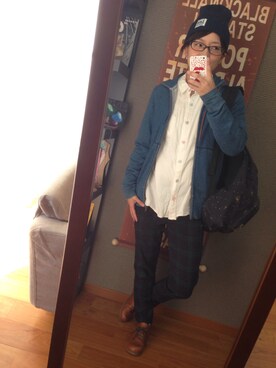 「FINAL DECISION（ファイナルディシジョン）のアイテム（トップス）」を使った、サミ〜さん（レディース・153cm）の秋コーディネート