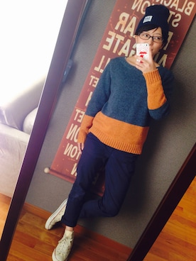 「Pont de Chalons（ポンデシャロン）のアイテム」を使った、サミ〜さん（レディース・153cm）の秋コーディネート