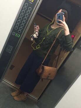 ゆきさん（レディース・160cm）の秋コーディネート