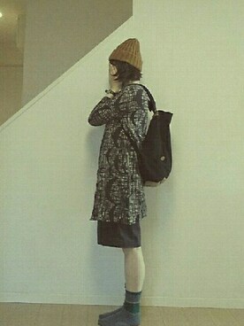 「marble sud（マーブルシュッド）のアイテム（トップス）」を使った、sieluさん（レディース・168cm）の秋コーディネート