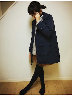 「フェリシモキッズ（フェリシモキッズ）のアイテム」を使った、sieluさん（レディース・160cm）の冬コーディネート
