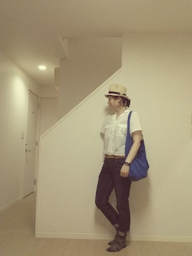 「SI-HO SUP（シーホースプ）のアイテム」を使った、sieluさん（レディース・168cm）の春コーディネート
