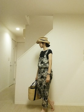 「Si-Si-Si（スースースー）のアイテム」を使った、sieluさん（レディース・164cm）の夏コーディネート