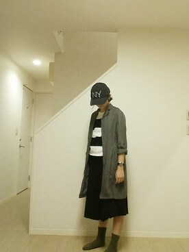 「CONVERSE（コンバース）のCONVERSE コンバース ジャック パーセル / JACK PURCEL（スニーカー）」を使った、sieluさん（レディース・164cm）の秋コーディネート