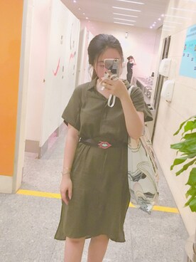 ᎬᏞF-ᏞᎬNᎪ さん（レディース・158cm）の夏コーディネート