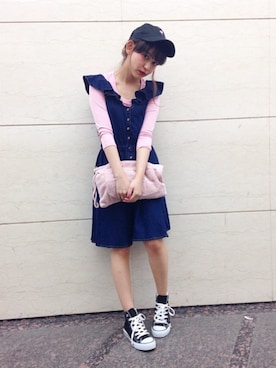 菅沼 ゆりさん(レディース・153cm)の秋コーディネート