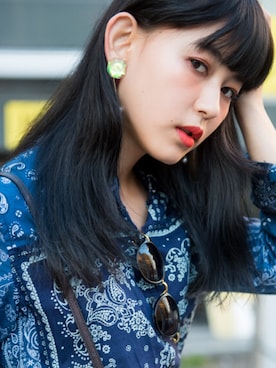 「アイテム（ファンデーション）」を使った、菅沼 ゆりさん（レディース・153cm・20代）の夏コーディネート