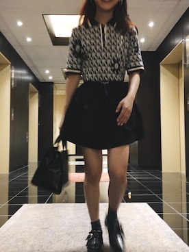 「Sretsis（スレッシス）のアイテム」を使った、菅沼 ゆりさん（レディース・153cm）の秋コーディネート