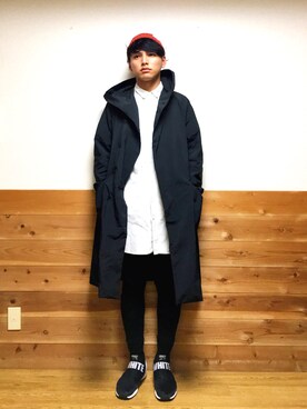 「TEATORA（テアトラ）のアイテム（ジャケット/アウター）」を使った、シュウトさん（メンズ・178cm）の秋コーディネート