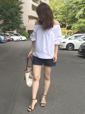 「攻めコーデ」｜みるねぇさん（レディース・166cm）の夏コーディネート