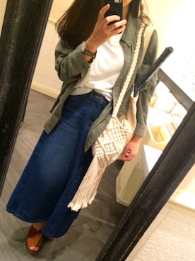 mya:)さん（レディース・160cm）の春コーディネート