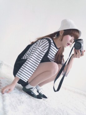 「bullang girl」｜千秋さん（レディース・156cm）の冬コーディネート
